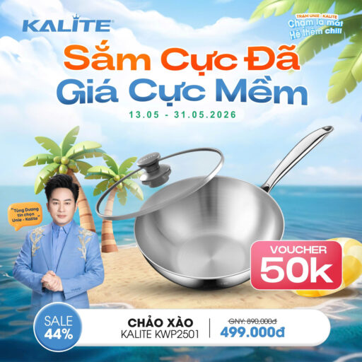 Chảo xào inox Kalite KWP2501