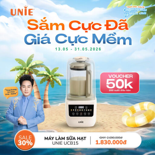 Máy làm sữa hạt Unie UCB15