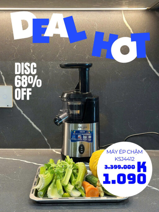 Máy ép chậm Kalite KSJ4412