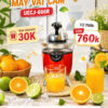 Máy vắt cam Unie UECJ-666R