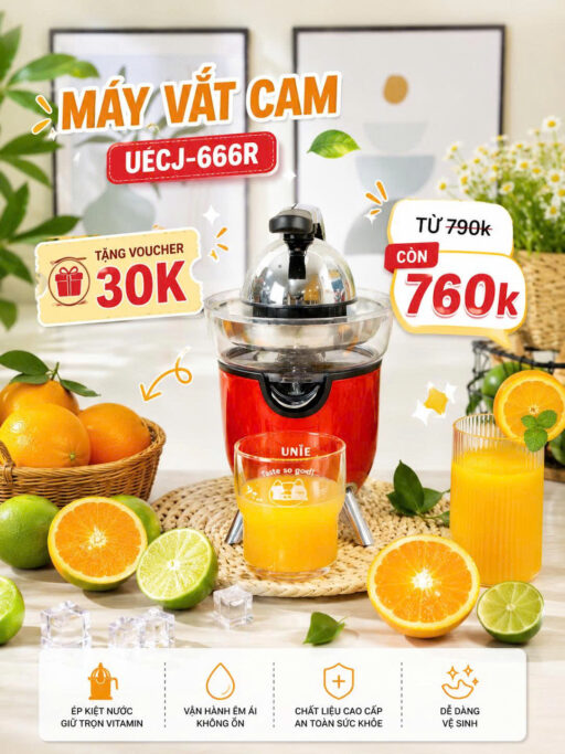 Máy vắt cam Unie UECJ-666R