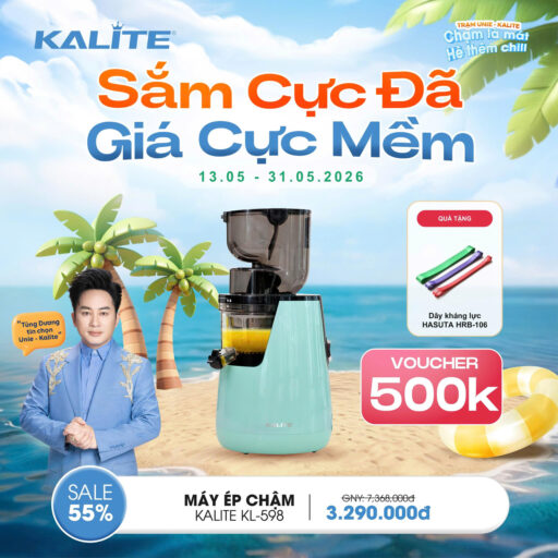 Máy ép chậm Kalite KL-598