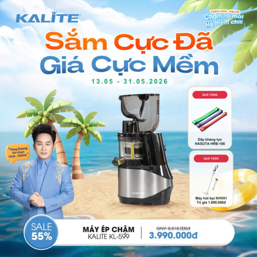 Máy ép chậm Kalite KL599