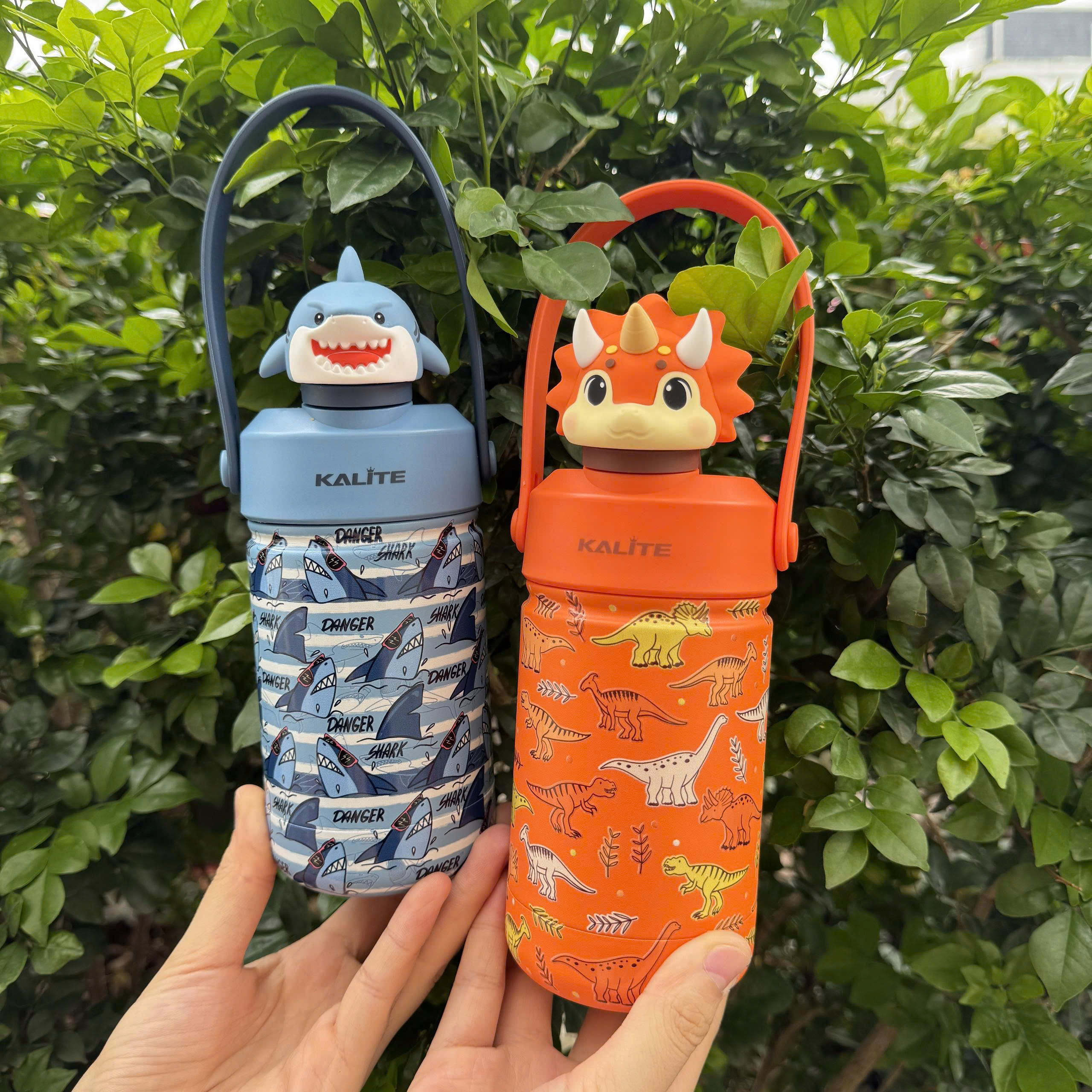 Combo bình giữ nhiệt Kalite DINO LEO + SHARK - Image 3