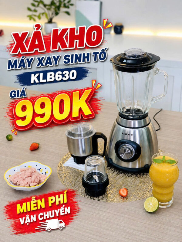 Máy xay sinh tố KLB630