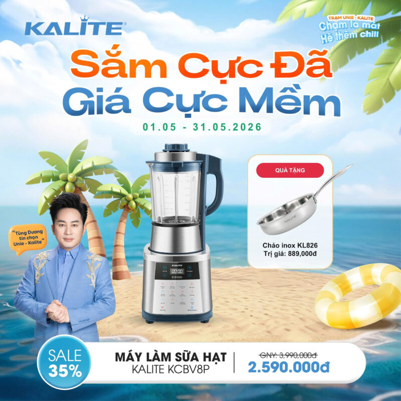 Máy làm sữa hạt Kalite KCBV8P