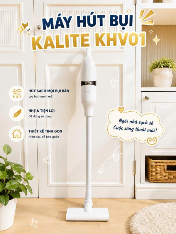 Máy hút bụi Kalite KHV01